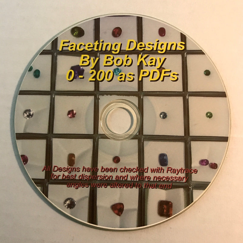 Faceting Designs by Bob Kay - 200 designs CD